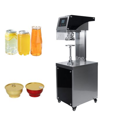 Can Sealer Machine Plastic Cans Sealing Machine For Plastics Packages Automatic Packing Machine