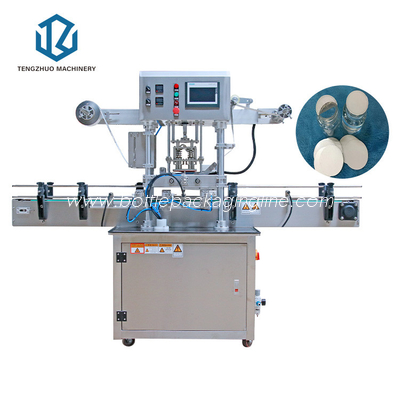 Electric Heat Sealing Machine Filling Machine In Cup And Packed Heat Sealing Caps Machine