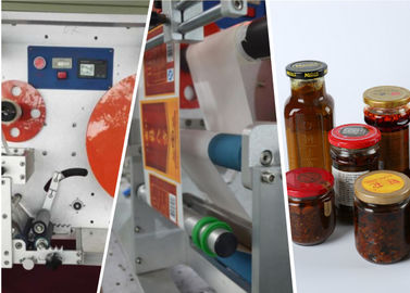 Safe Hygienic Round Bottle Label Applicator Dual Positioning