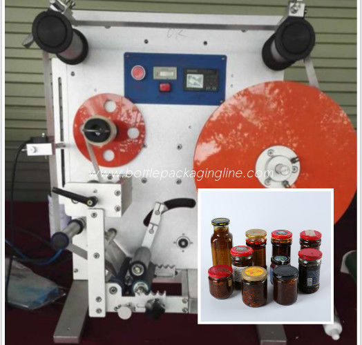 Safe Hygienic Round Bottle Label Applicator Dual Positioning
