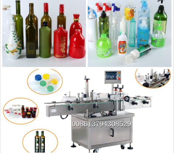 High Efficiency Square Bottle Wrap Around Labeling Machine Long Service Life